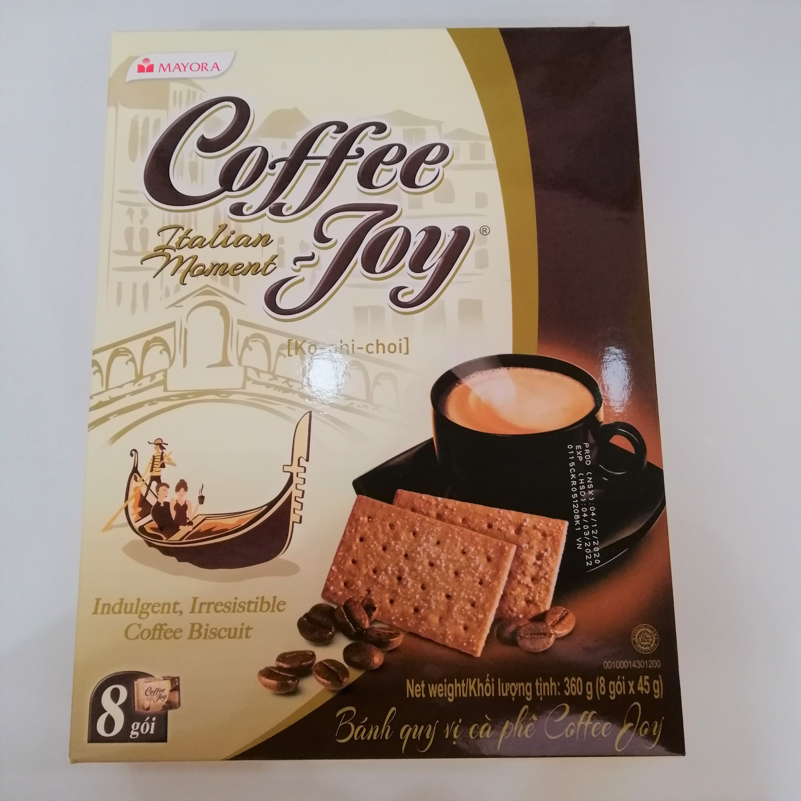 Bánh Quy Vị Cà Phê Coffee Joy (Hộp 312g)
