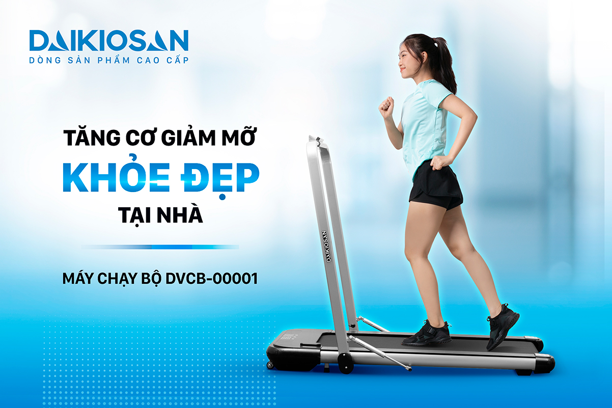 Máy chạy bộ Daikiosan DVCB-00001