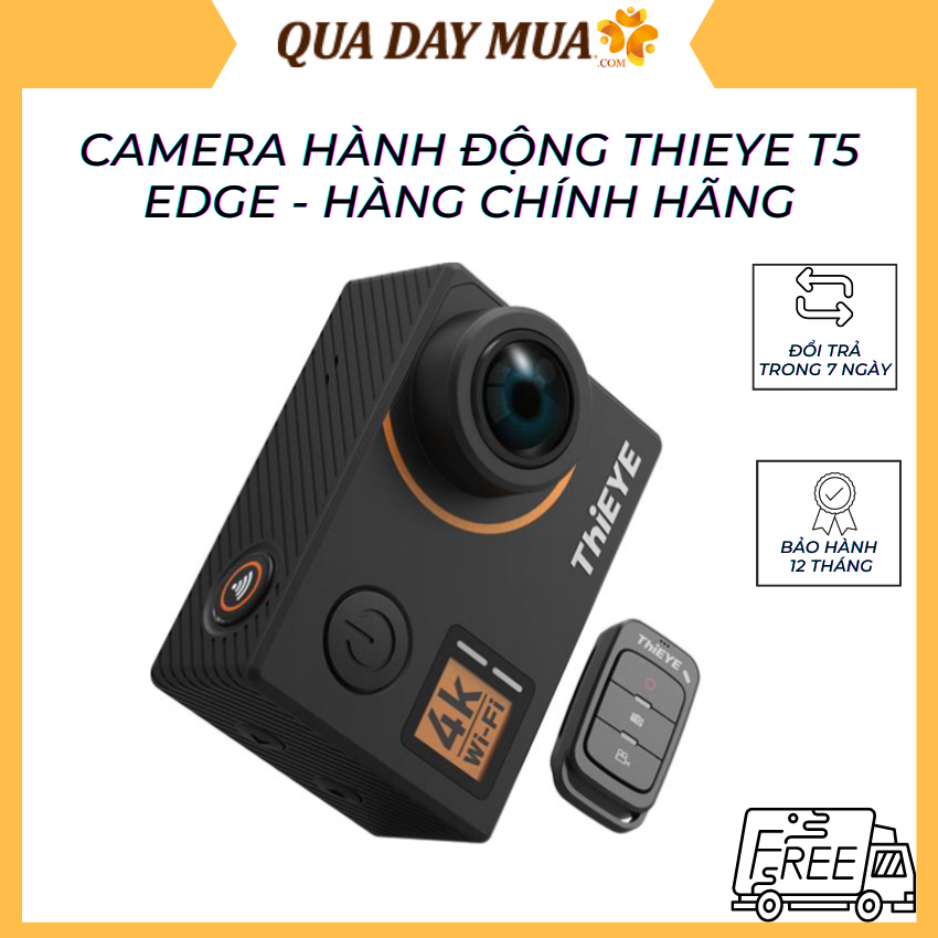 Camera Hành Động ThiEYE T5 Edge - Hàng Chính Hãng