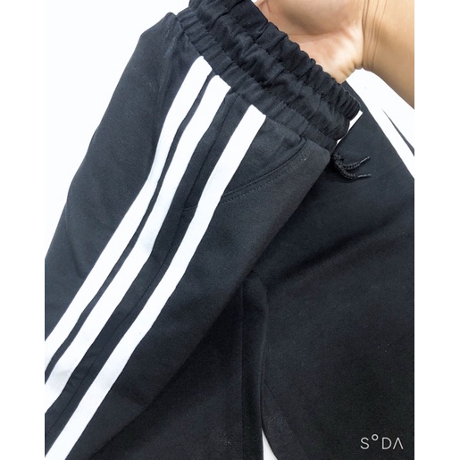 Quần ỐNG RỘNG 3 SỌC  unisex