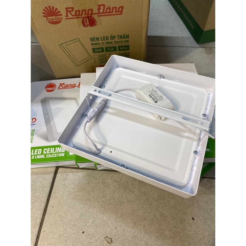 Đèn ốp trần vuông 24W