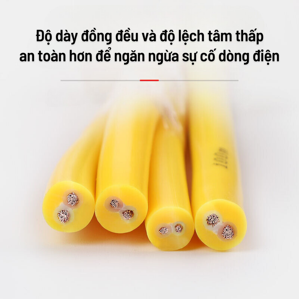 Cuộn Dây Điện Dài 30M Kèm Ổ Cắm, Phích Cắm Đúc Chịu Lực Cao Đa Năng Tiện Lợi Dài 30M, Dây Cấp Nguồn 220V