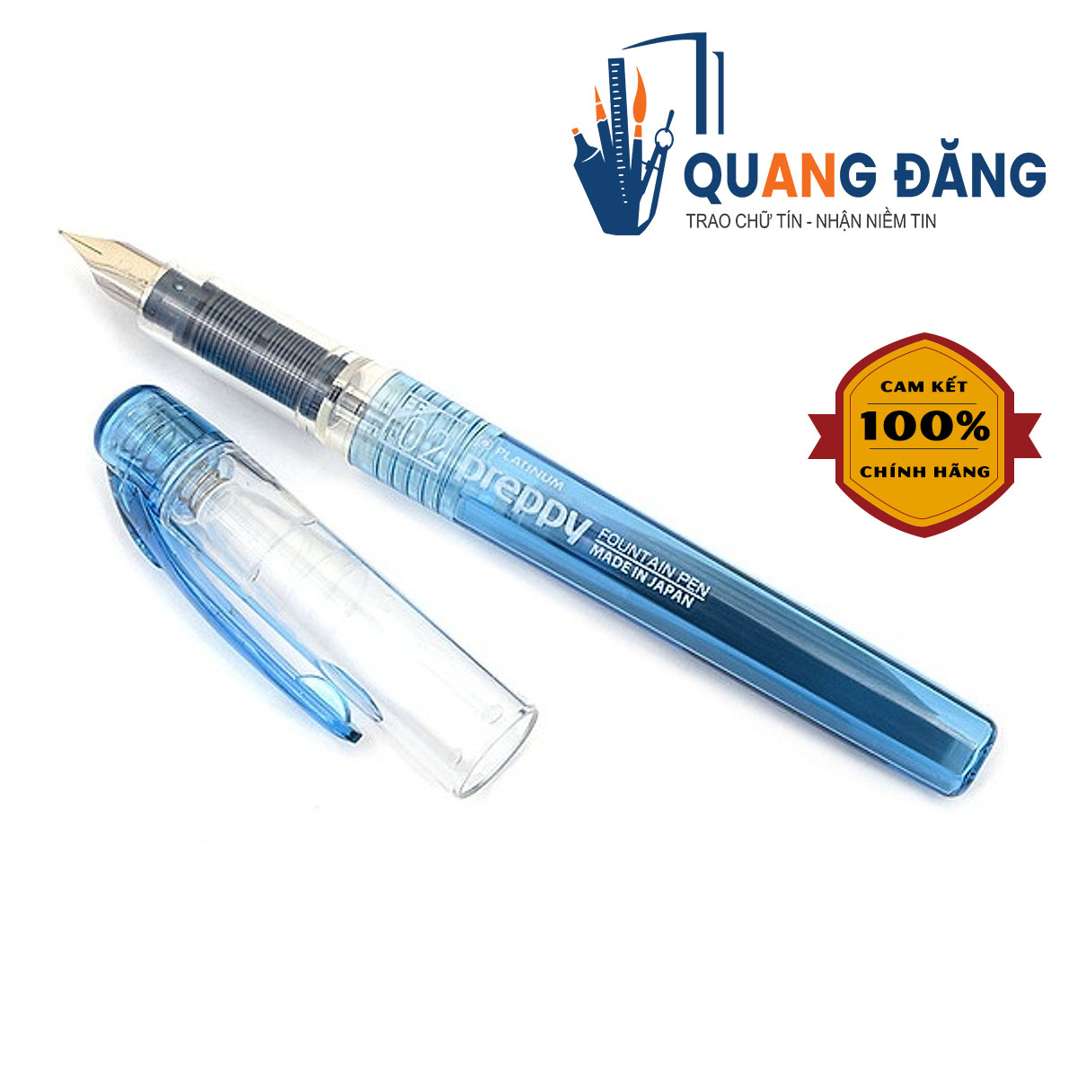 Bút máy Preppy Platinum Nhật Bản cỡ 02