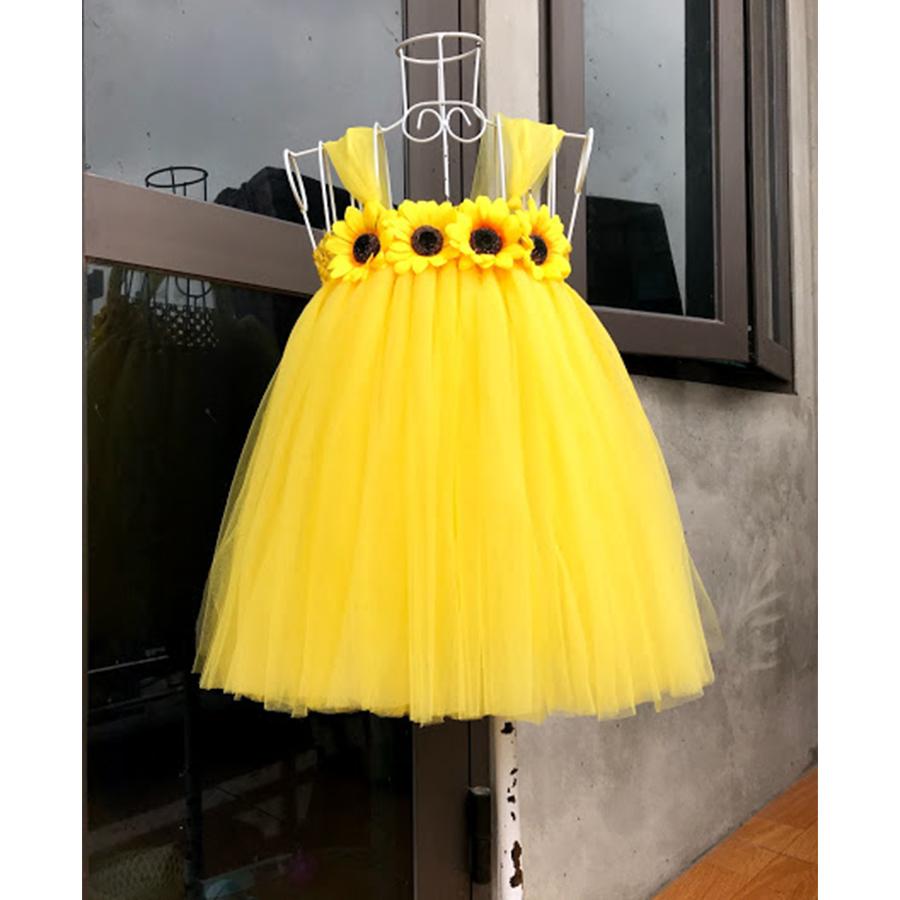 Váy tutu vàng hướng dương