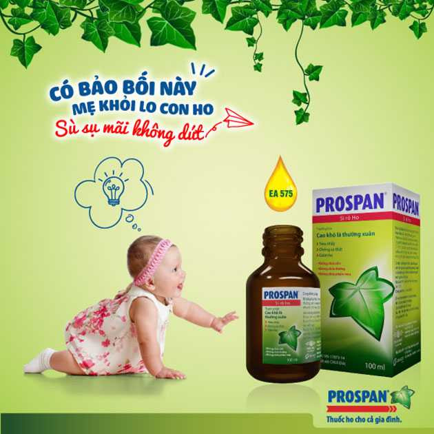 (Nội địa Đức, Pháp) Siro giảm ho Prospan Hustensaft Fur Kinder 100ml