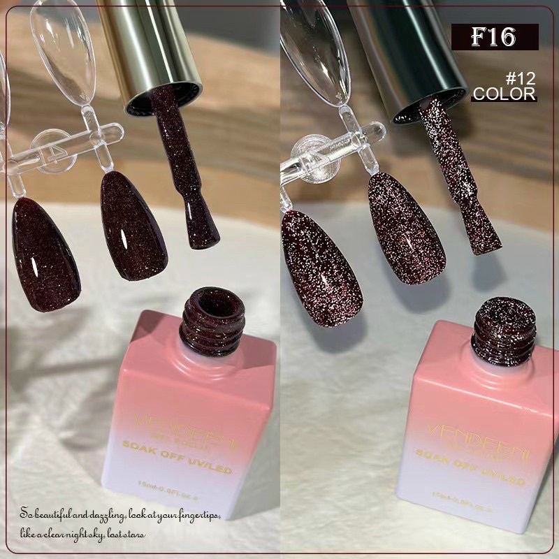Sơn gel nhũ flash đen , đỏ siêu HOT