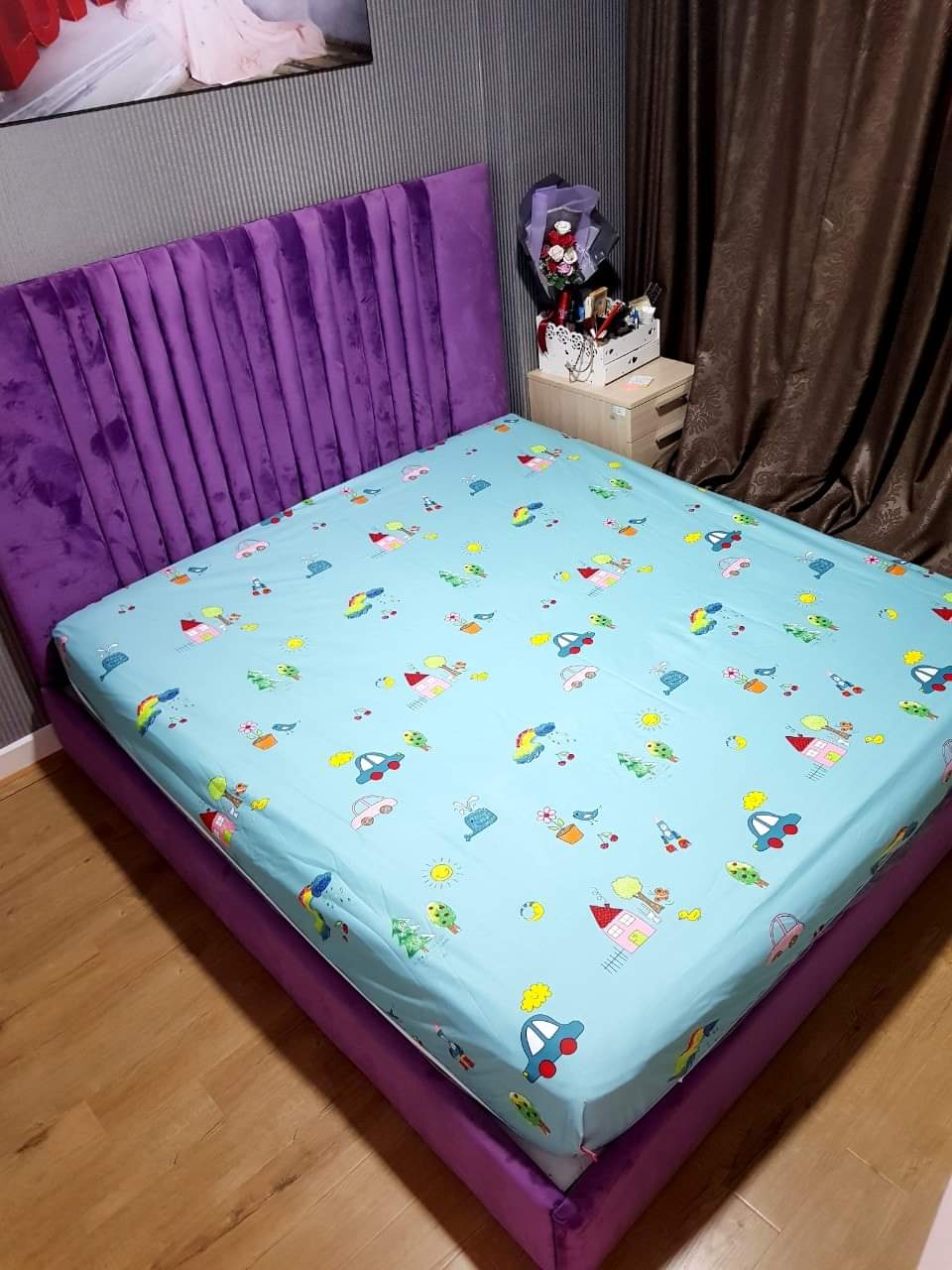 Ga Chống Thấm 1m8 x2m 100% Cotton Hàn Quốc