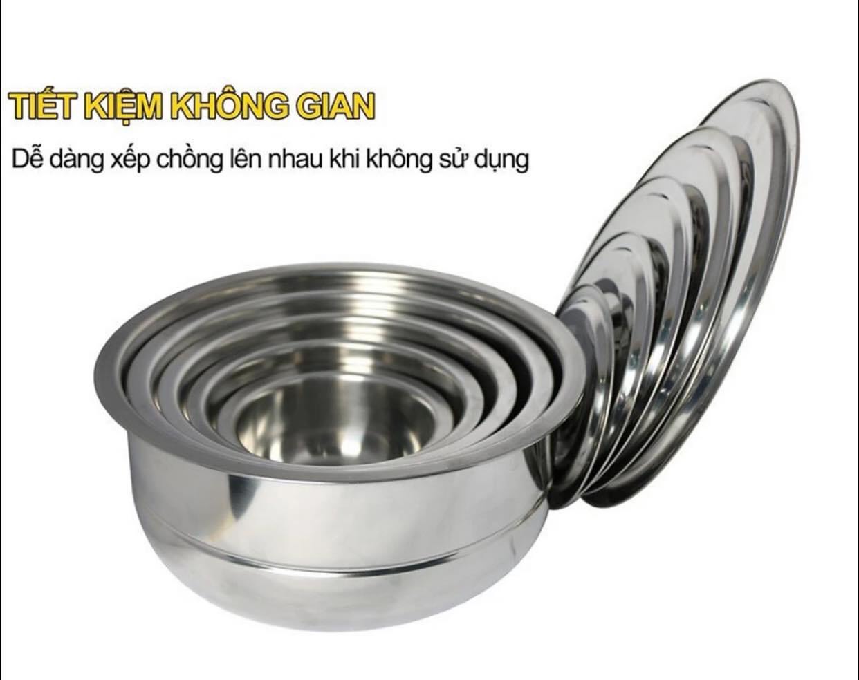 Bộ 5 nồi inox cao cấp