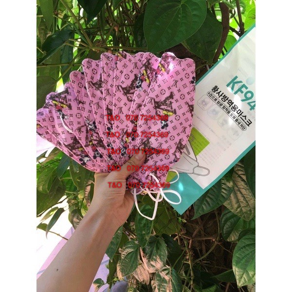 Khẩu trang KF94 siêu đẹp 1 goi 10 chiếc