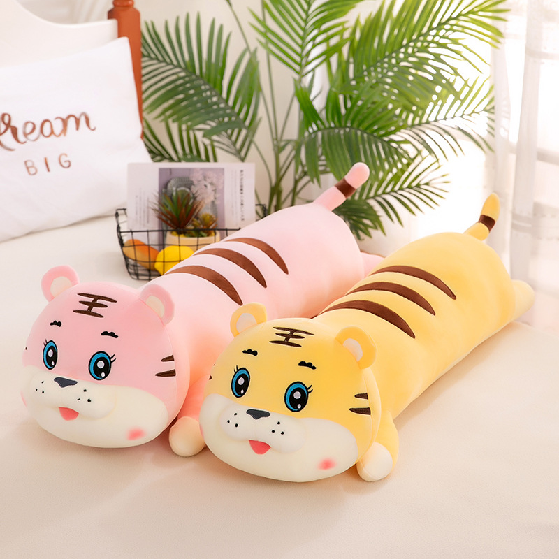 GỐI ÔM HÌNH CON HỔ CHO BÉ VẢI 4 CHIỀU LÔNG MỊN CAO CẤP