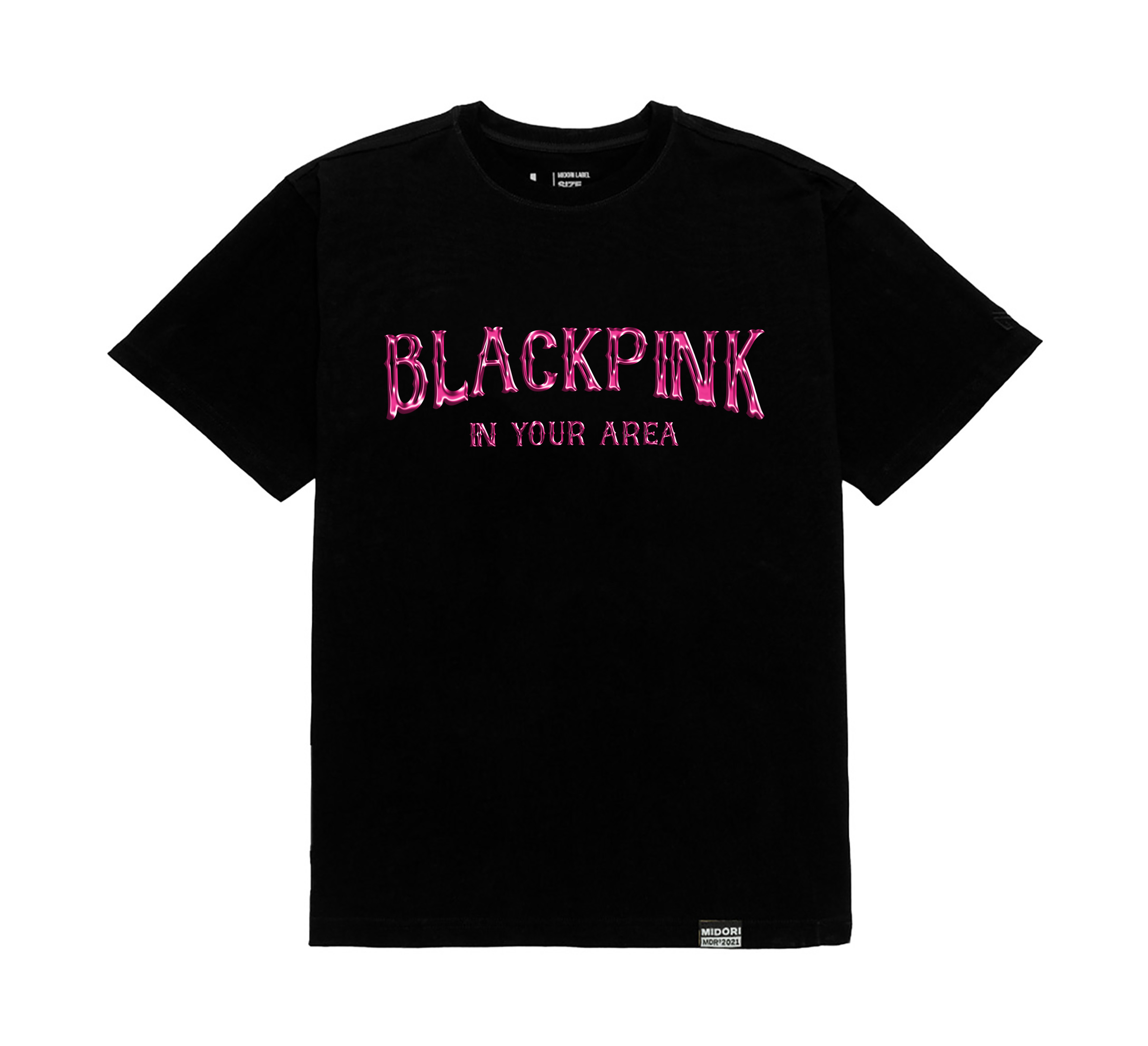 Áo thun form rộng tay lỡ nam nữ phông unisex blackpink local brand midori m studio