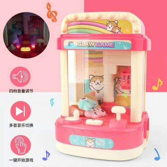 [HCM]Máy gắp thú mini kèm gấu bông mini