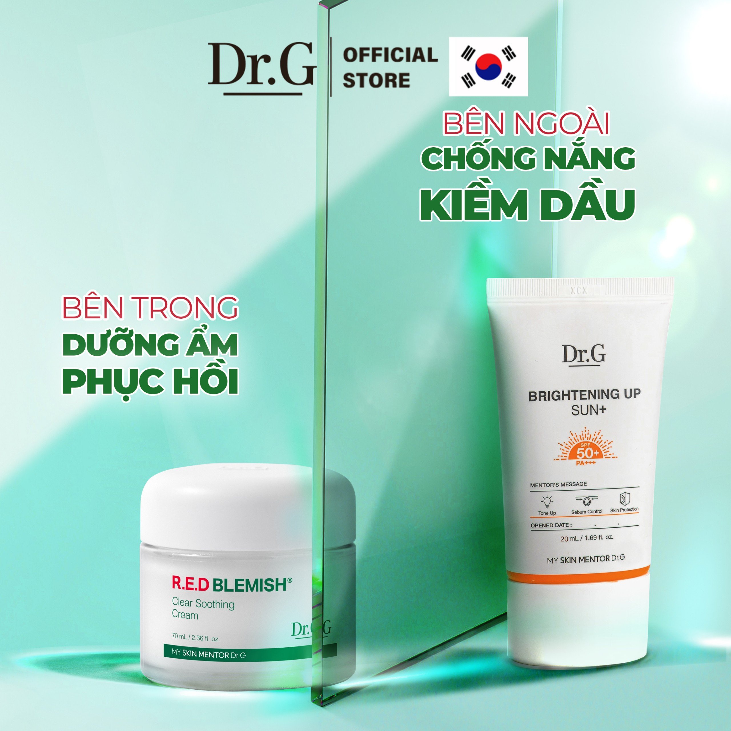 Dr.G Red Blemish Soothing Up Sun 20ml - 日焼け止め