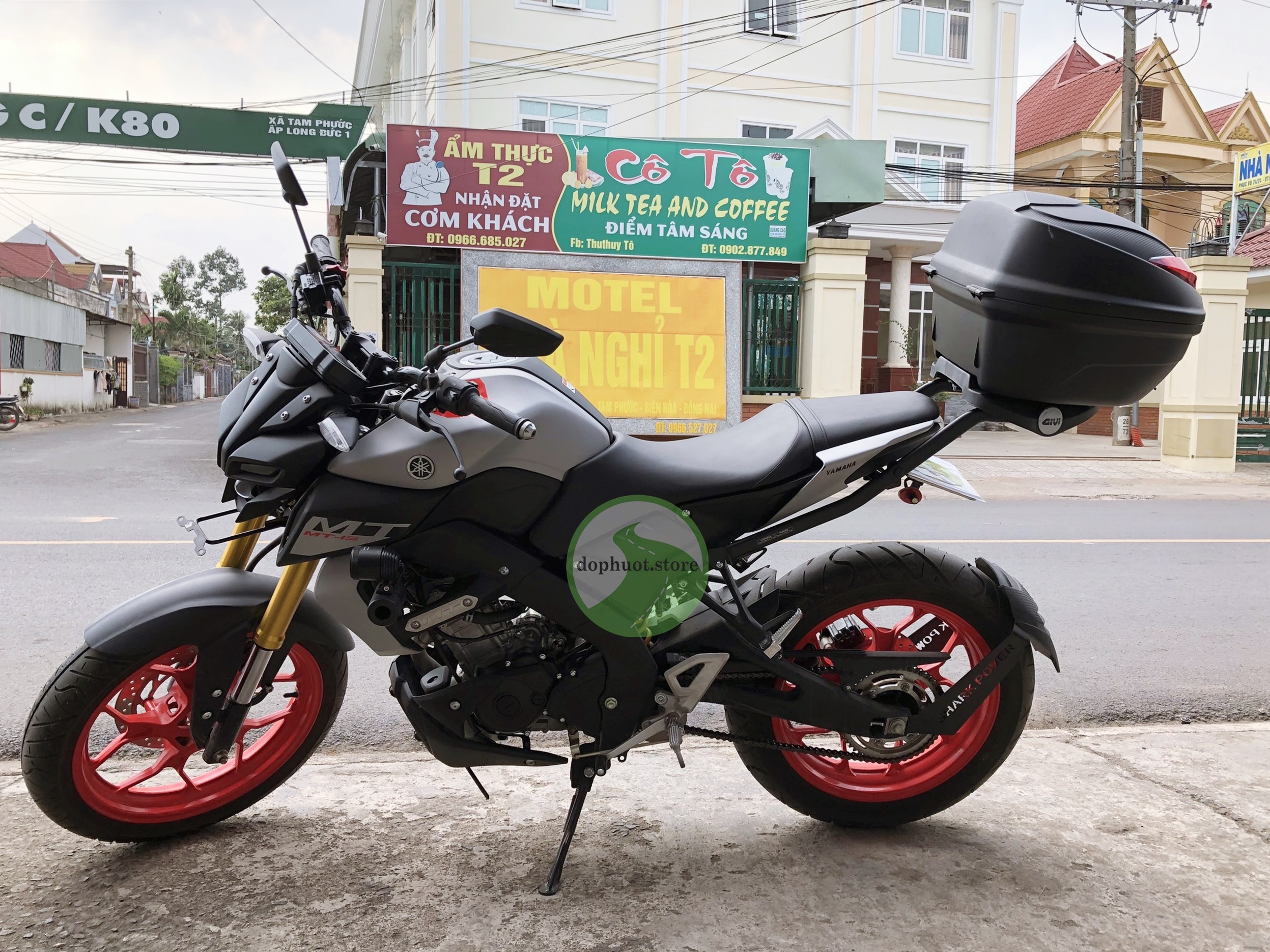 Baga chịu lực Givi SRV xe Yamaha MT15 - Chính hãng