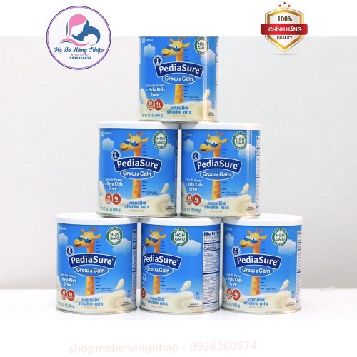 Sữa Pediasure Mĩ vị Vani và socola - 400g