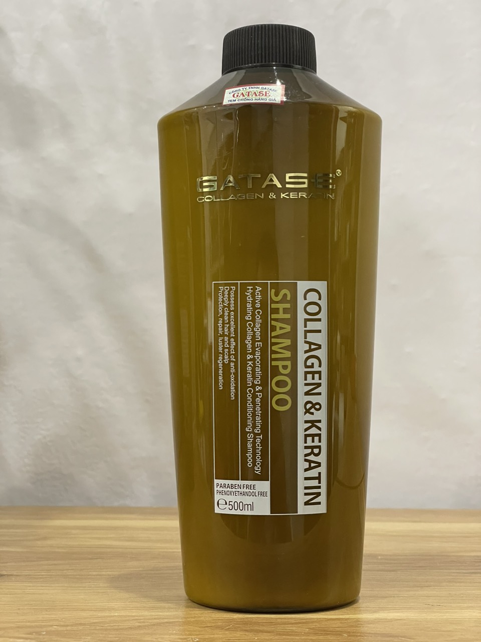 Dầu gội Gatase Dầu xả Collagen Keratin mềm mượt 500ml