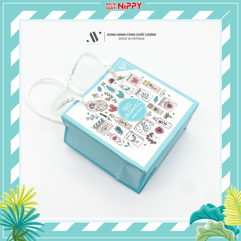 50 cái - Túi giấy mini NIPPY đựng son, nước hoa mini, phụ kiện handmade, mỹ phẩm nhỏ quà tặng, quà cưới...