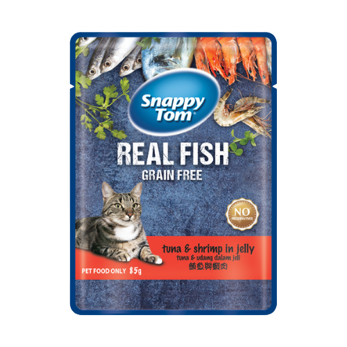 85G - Pate cho mèo SNAPPY TOM gói - 85G