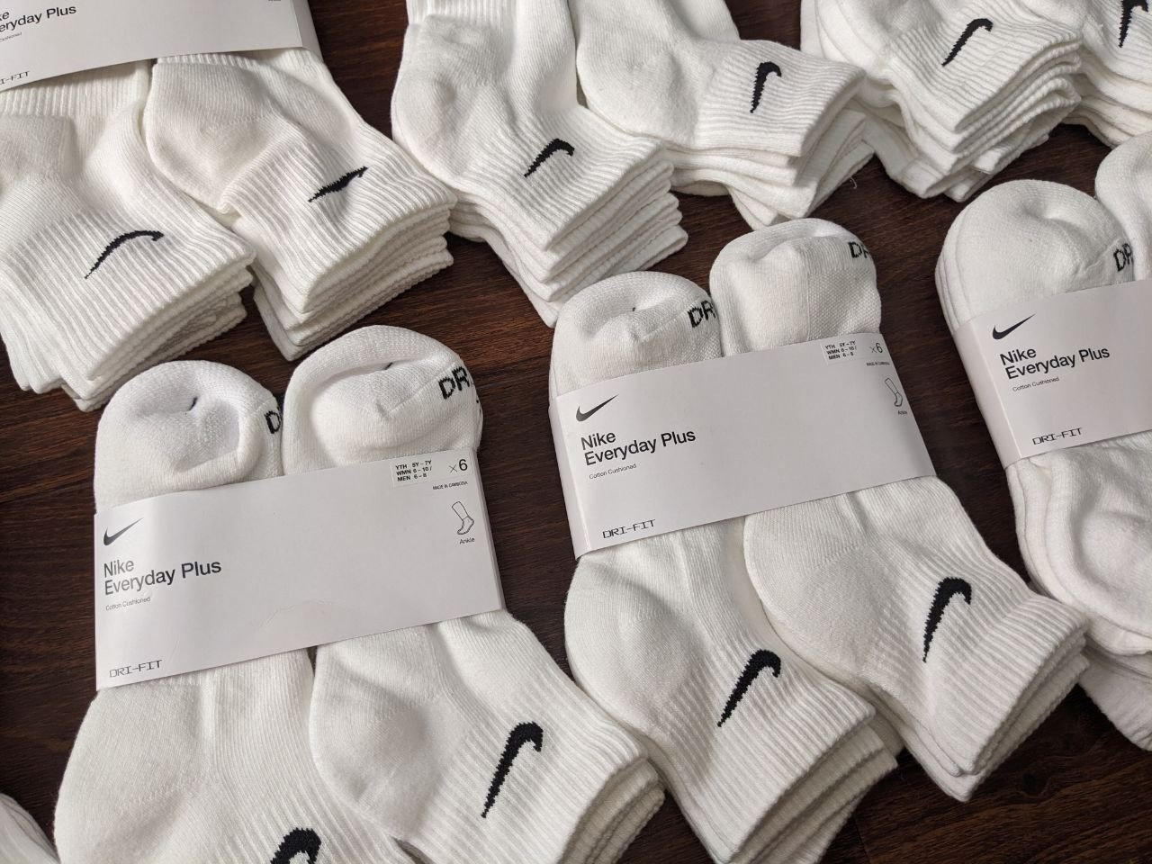 SET 6 Vớ Thể Thao Nike Evry Dri-Fit Nhập US