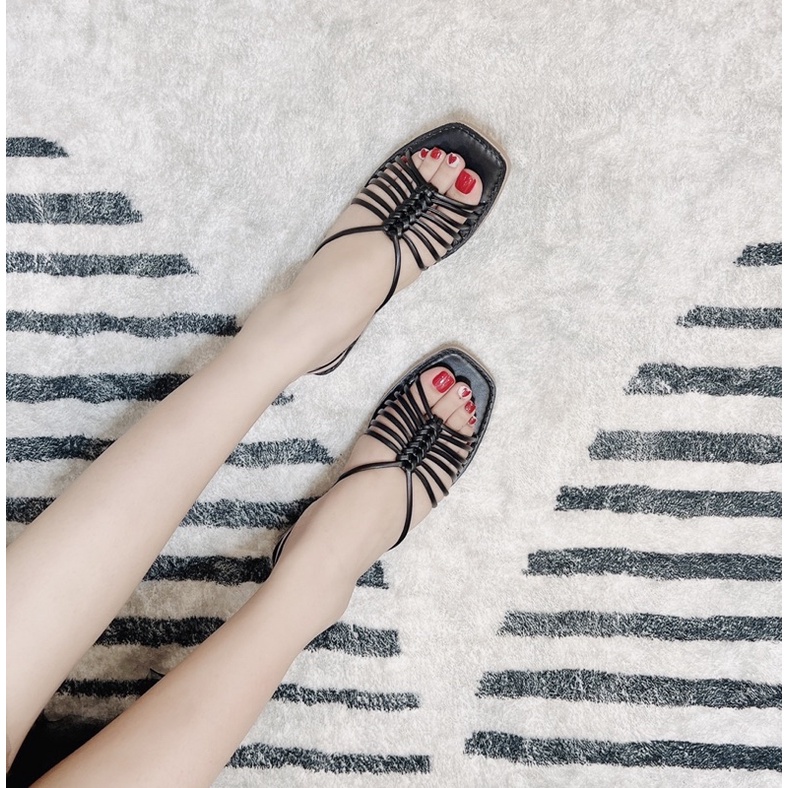 GIÀY SANDAL NỮ ĐẾ THẤP C-ĐUỐI CÓ SIZE LỚN 35-42