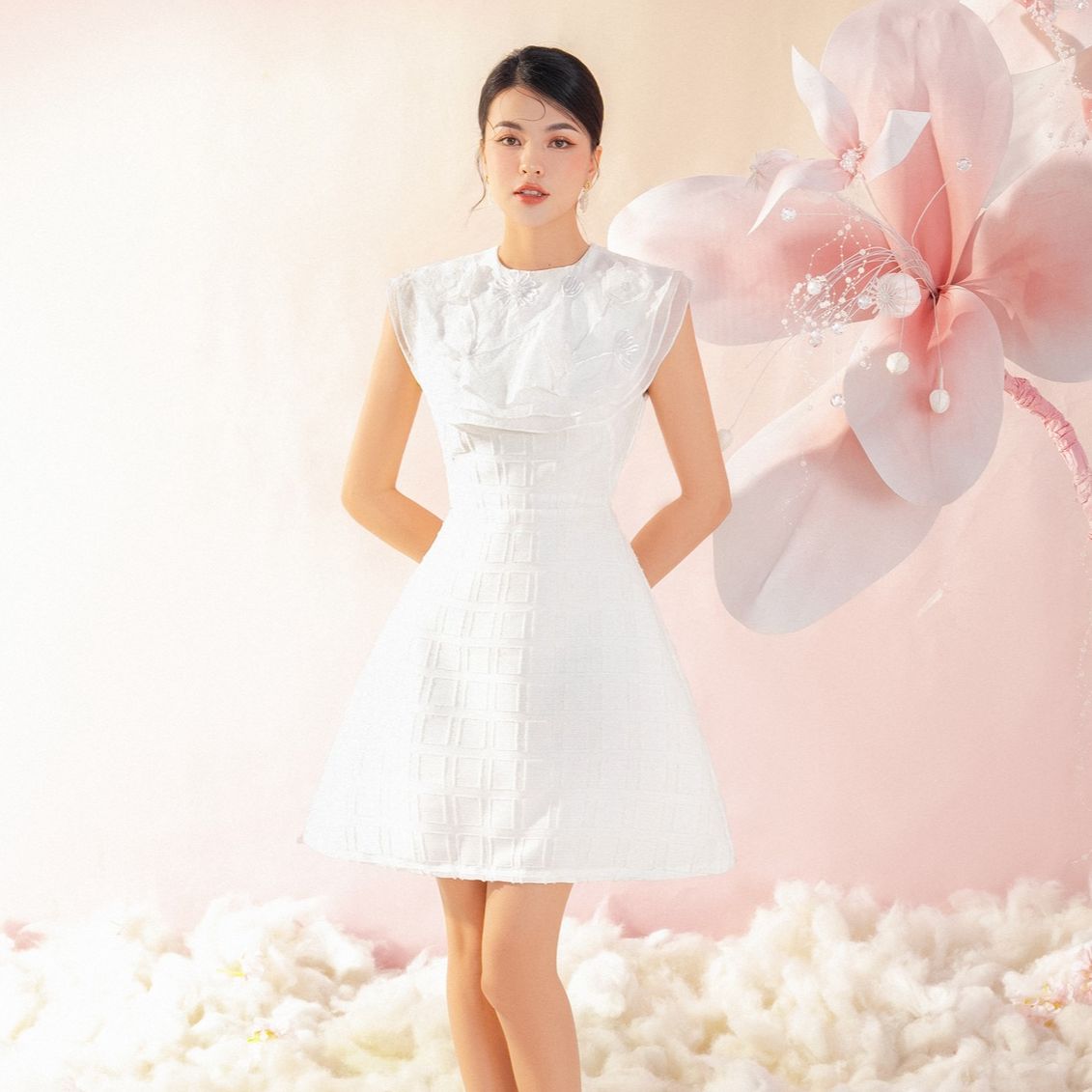 OLV - Đầm Eudora Pattern Embro