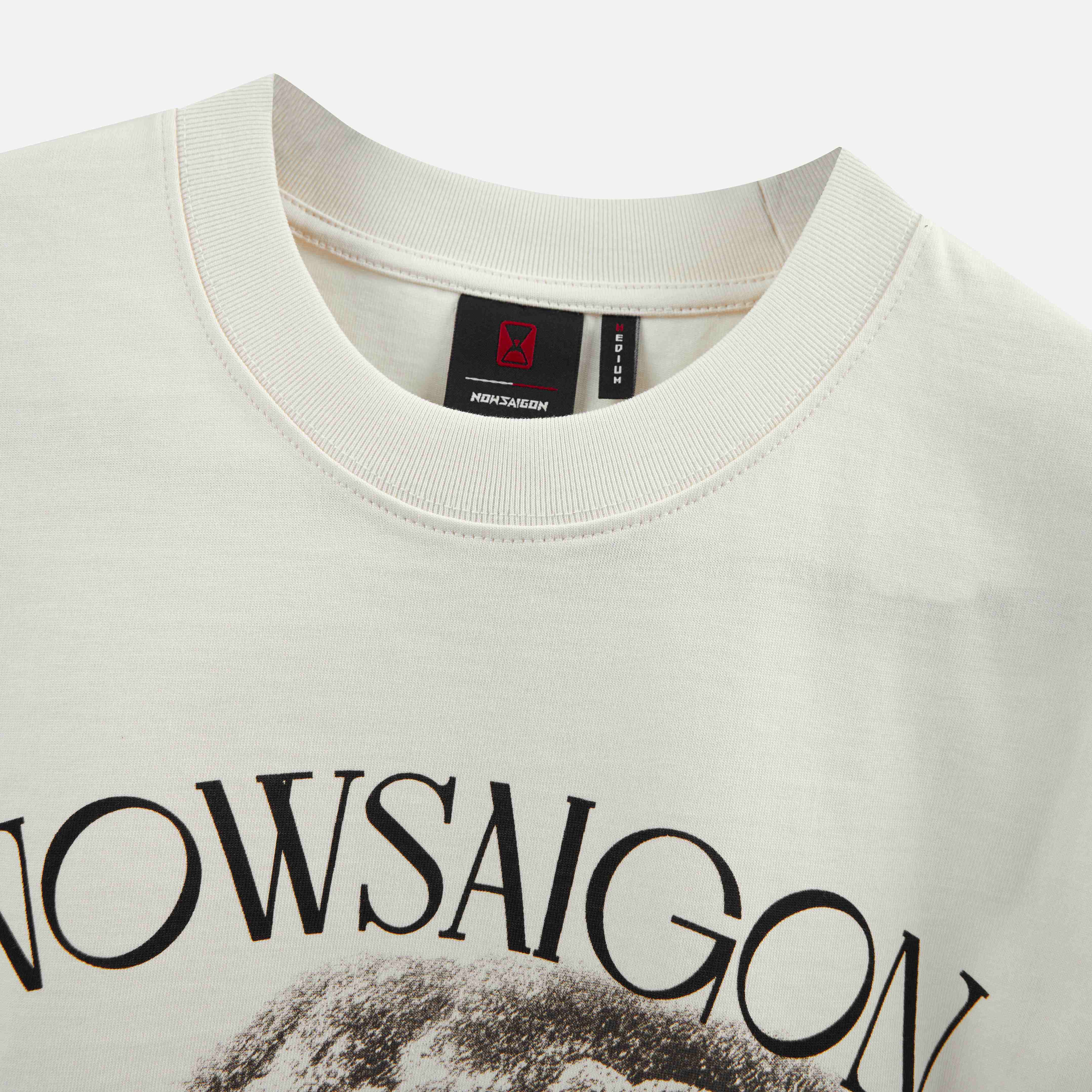 Áo thun NEEDS OF WISDOM Cầu Vàng Tee - Cream
