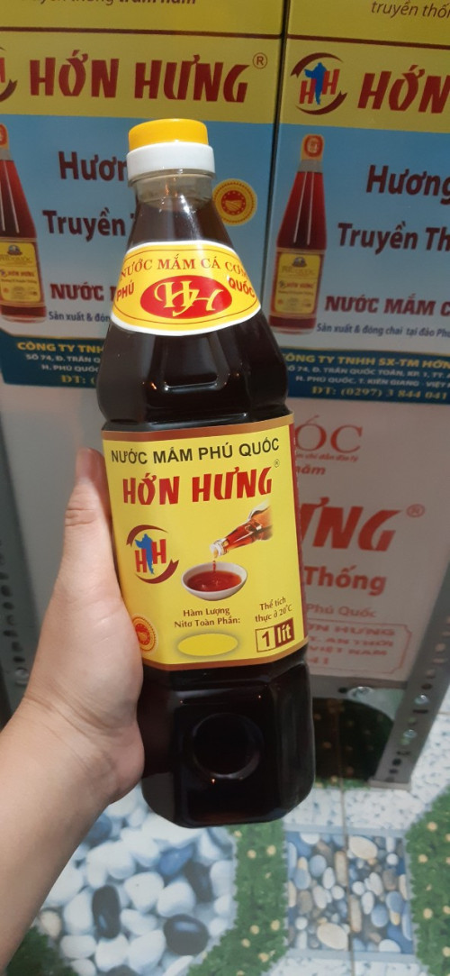 ( 1 lít kho ngon) nước mắm Phú Quốc Hớn Hưng