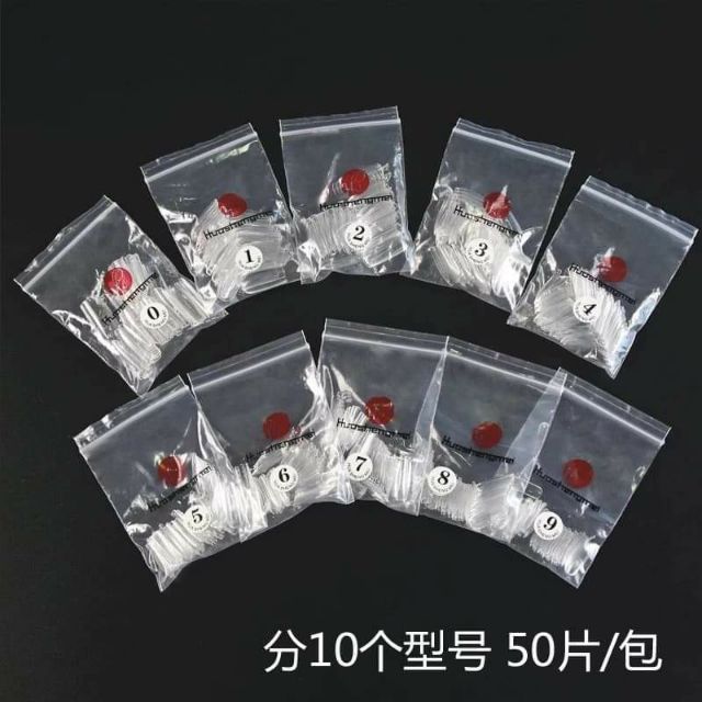 Móng Giả Hsm Túi 500 Móng đủ màu