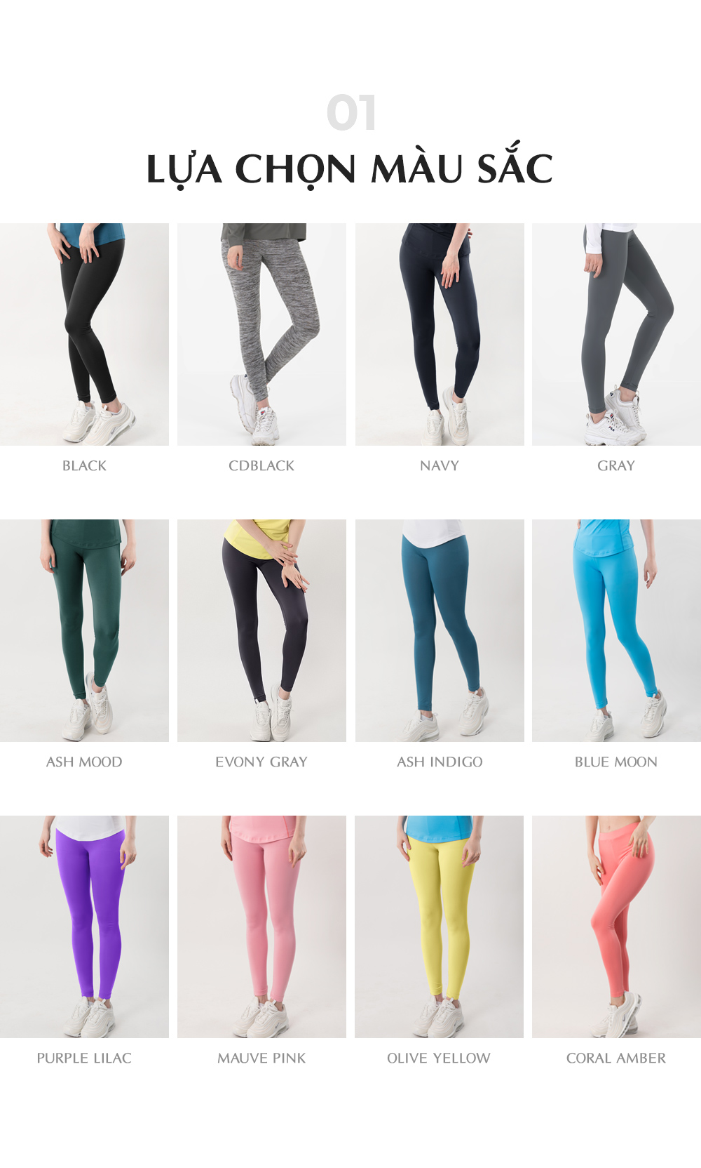 QUẦN LEGGINGS NỮ ARMEDES - AR 300