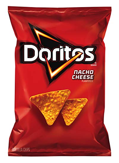 Bánh Snack giòn hiệu Fritolay's  Doritos Nacho Chips - Nhập khẩu Mỹ 198g