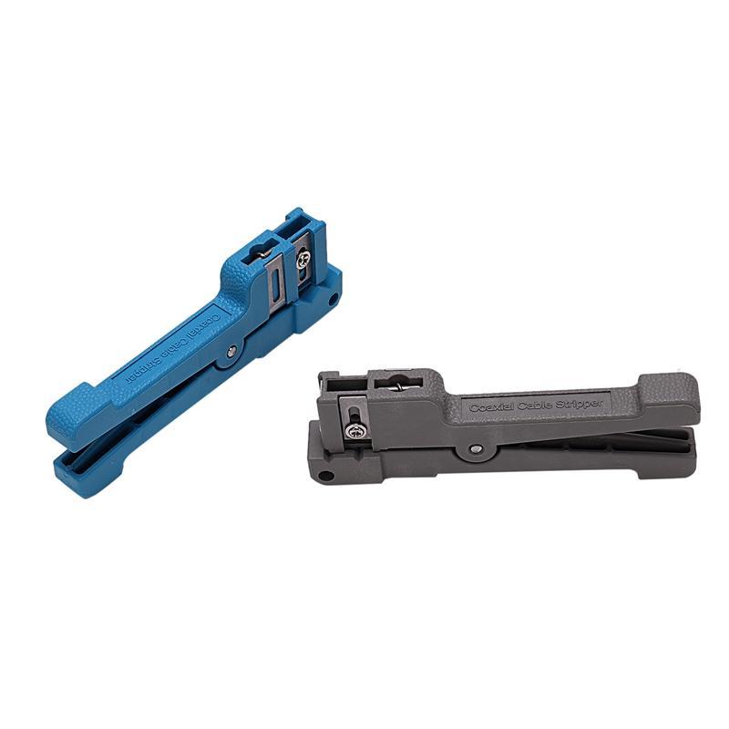 Fiber Optic Cable Stripping Tool Fiber Optic Stripper 45-162 and 45-163 Coaxial Cable Stripper