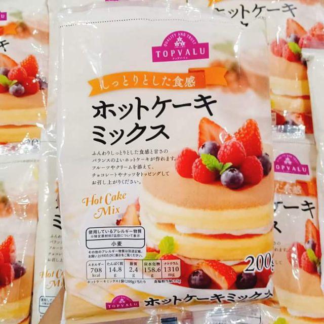 Bột làm bánh Hotcake Mix Topvalu Nhật Bản