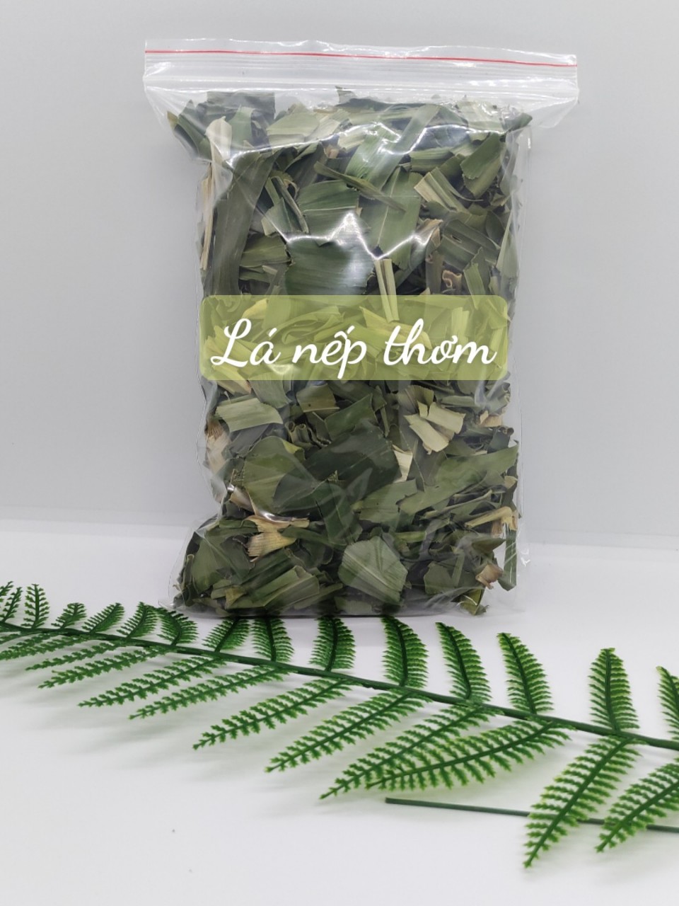 50g Lá nếp thơm sấy lạnh (lá dứa, lá thơm, lá cơm nếp)