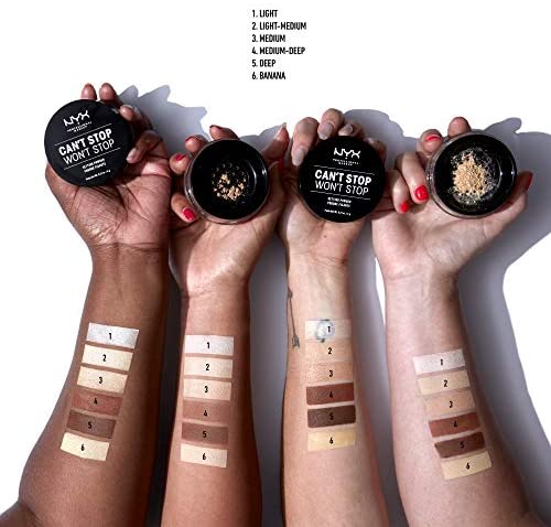 Phấn Phủ NYX Dạng Bột Setting Powder Can't Stop Won't Stop 6g