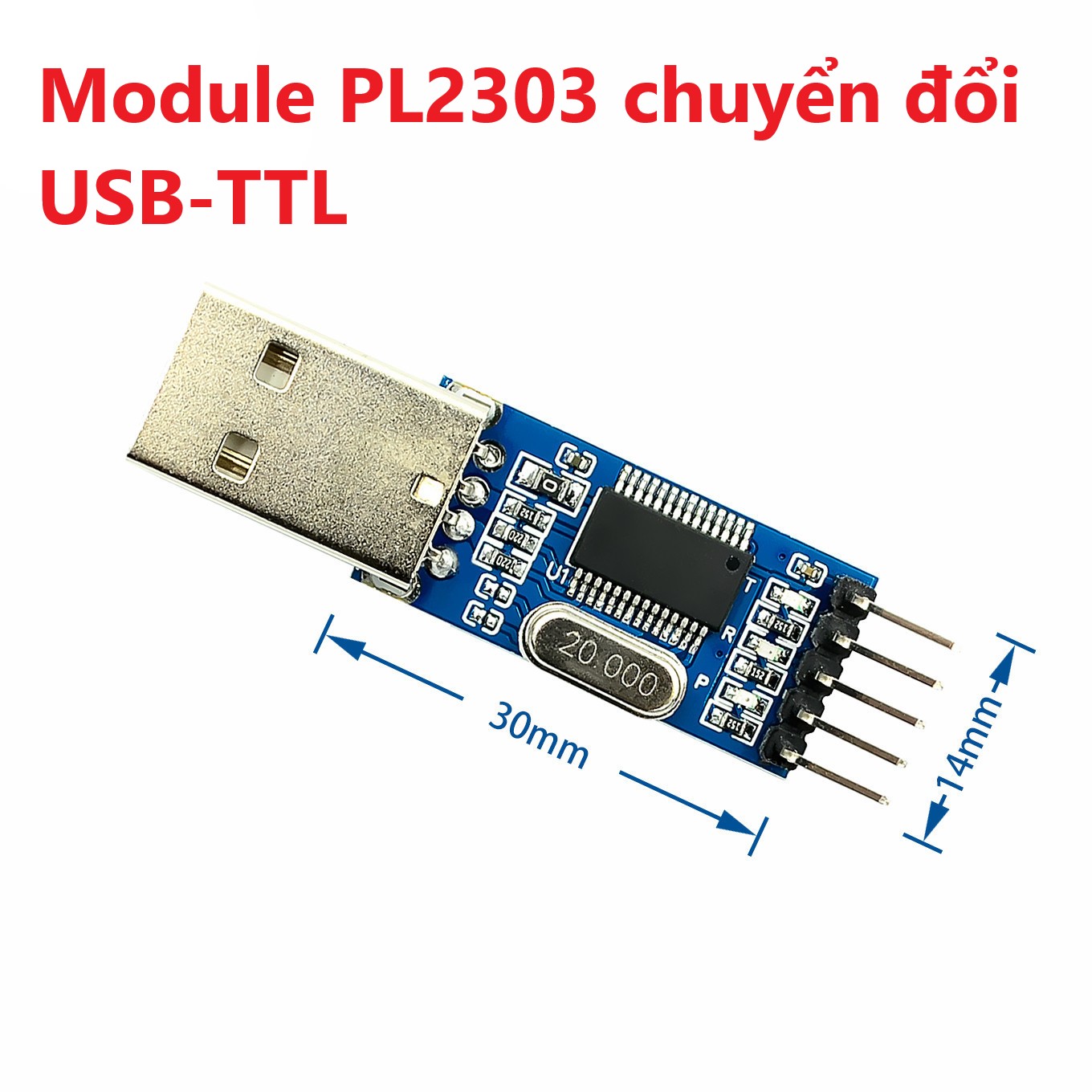 Module PL2303 chuyển đổi USB-TTL có dây, Module PL2303 chuyển đổi USB-TTL, Module CH340 chuyển đổi USB-TTL