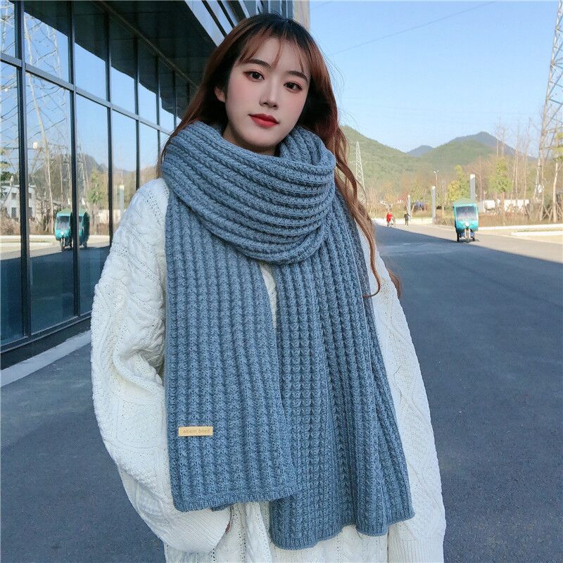 Khăn choàng cổ nam nữ chất len thừng phong cách hàn quốc cực đẹp kl02 l'bera
