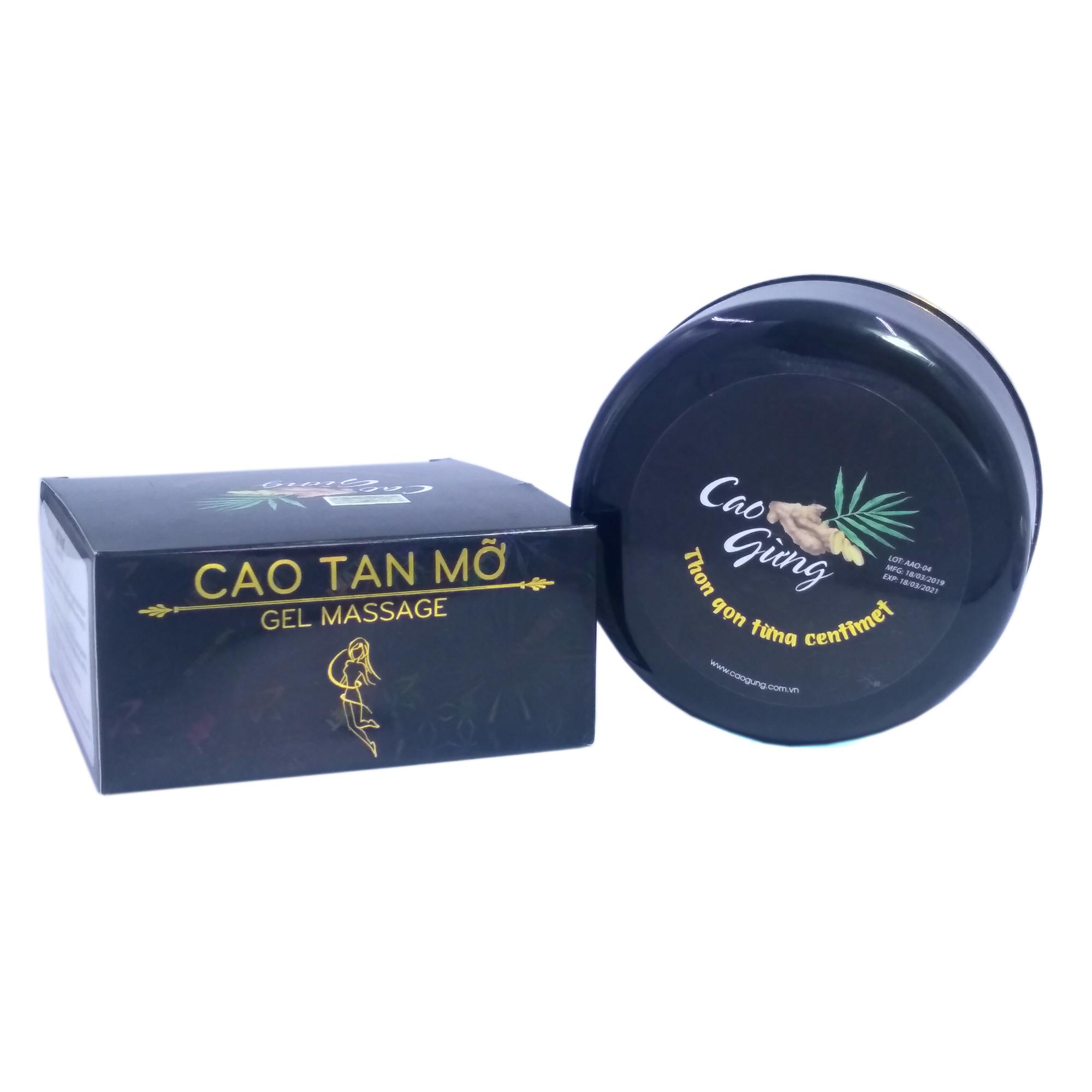 Cao gừng tan mỡ thon gọn từng centimet Thiên Nhiên Việt 200g (Đen)