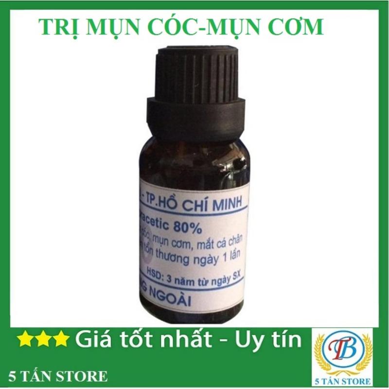 Trị mụn cóc,mụn cơm,mắt cá chân Acid Trichloracetic 80% do Viện Da Liễu TPHCM bào chế nhập khẩu