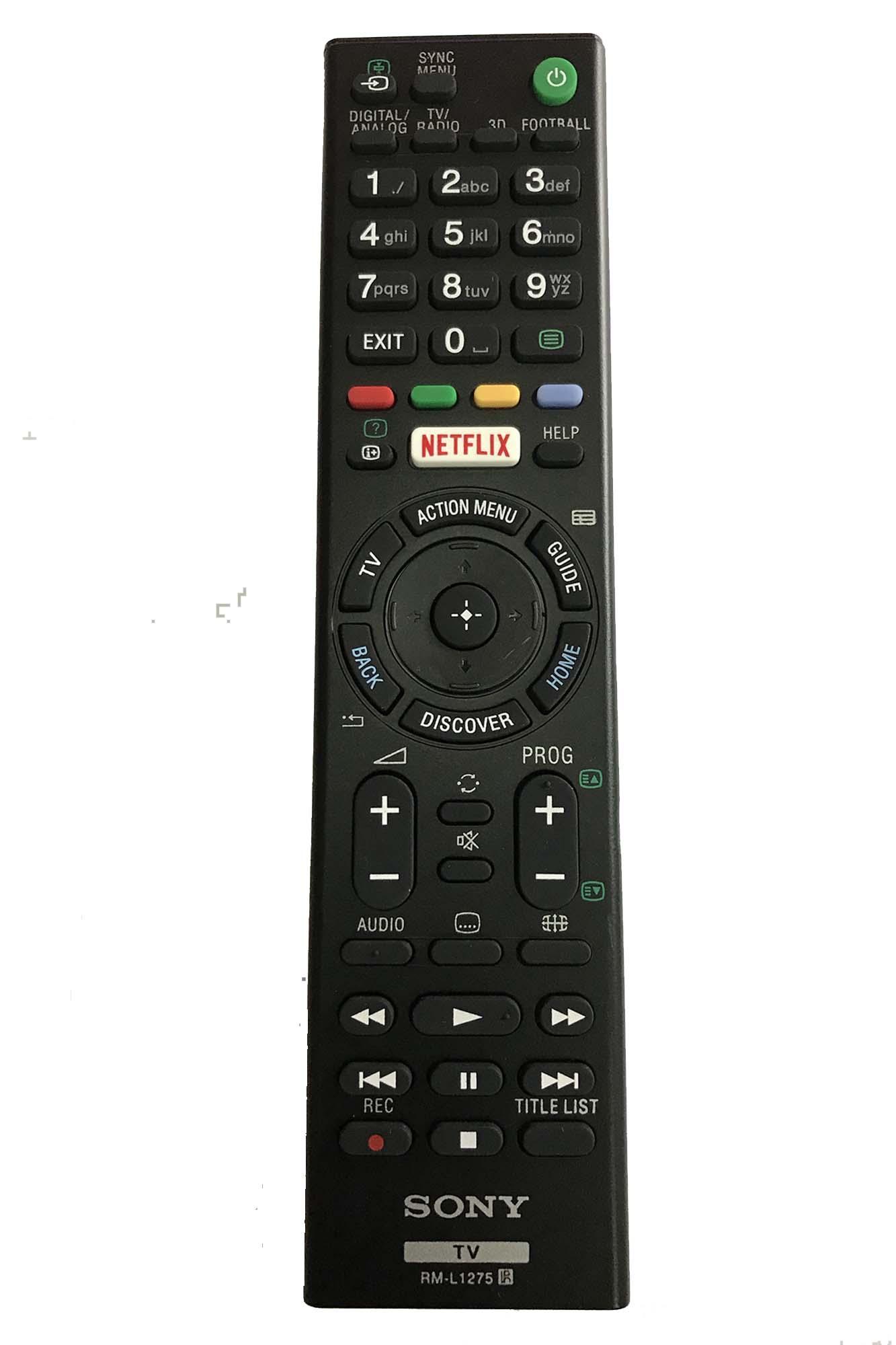 Điều khiển smart tivi sony RM - 1275 (đen)