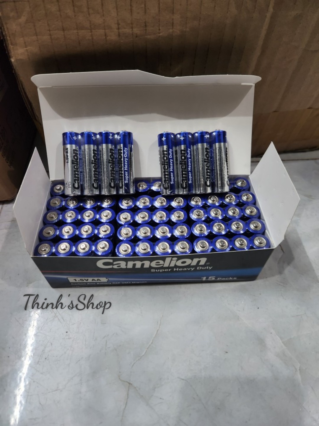 BỘ 2 VỈ PIN AA 8 VIÊN CAMELION CHÍNH HÃNG