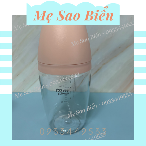 Bình sữa hạt gạo TGM nhựa Tritan Hàn Quốc bình sữa cho bé bình sữa TGM