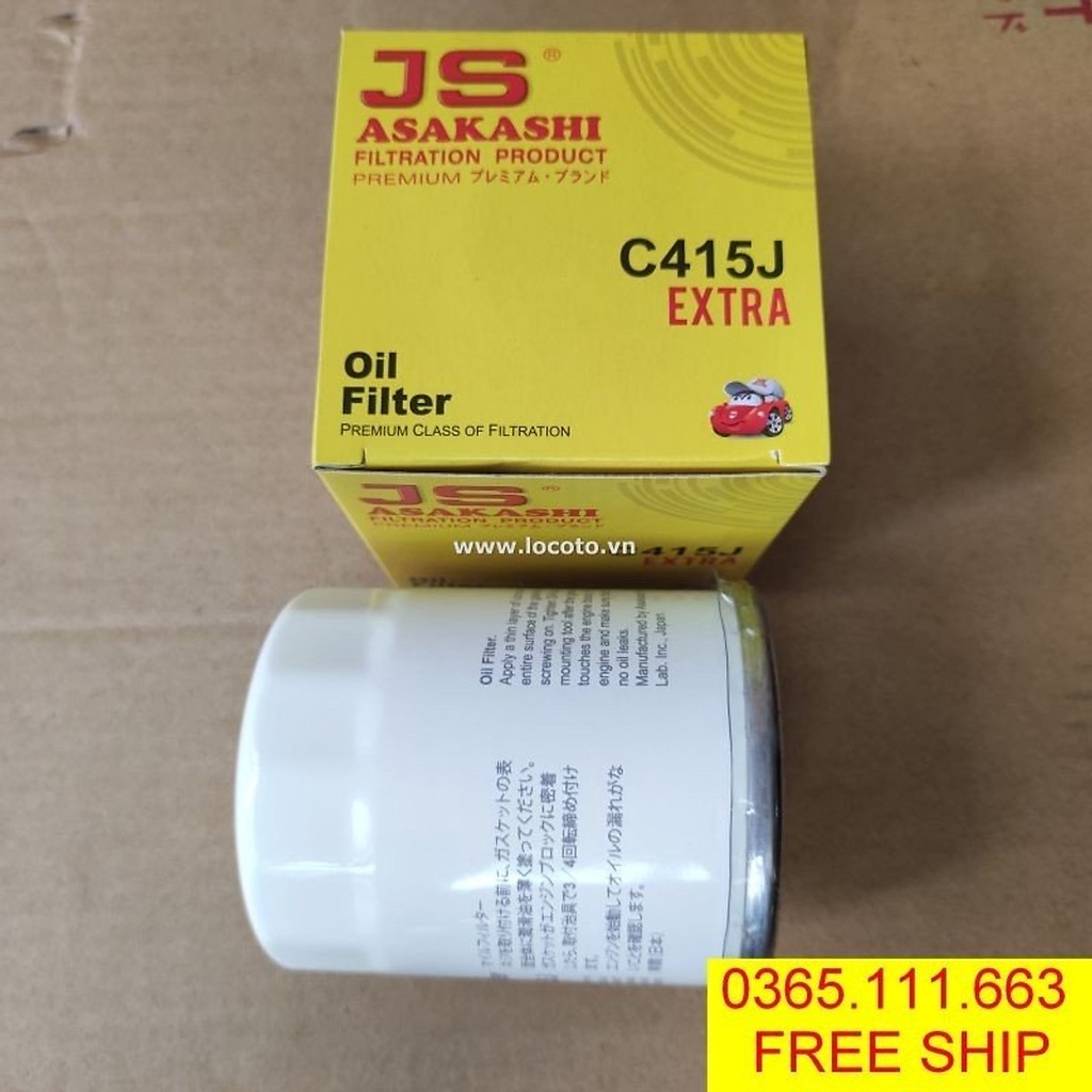 Lọc nhớt Mitsubishi Xpander 2017-2023 JS Asakashi