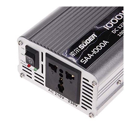 [HCM]Bộ đổi điện 1000w 12V Sang 220V - SUOER SAA - 1000A
