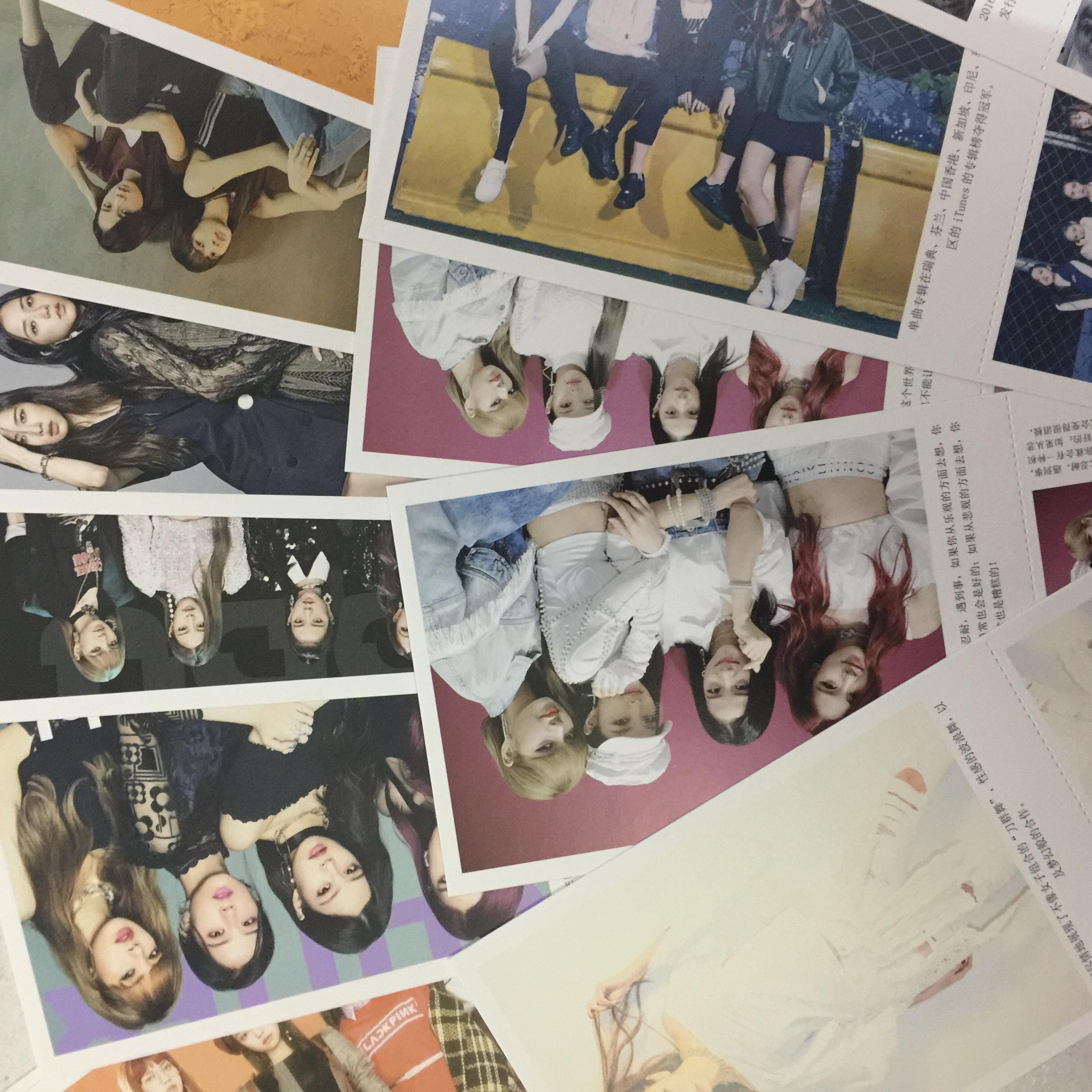 Postcard Blackpink Squre Up new 2018