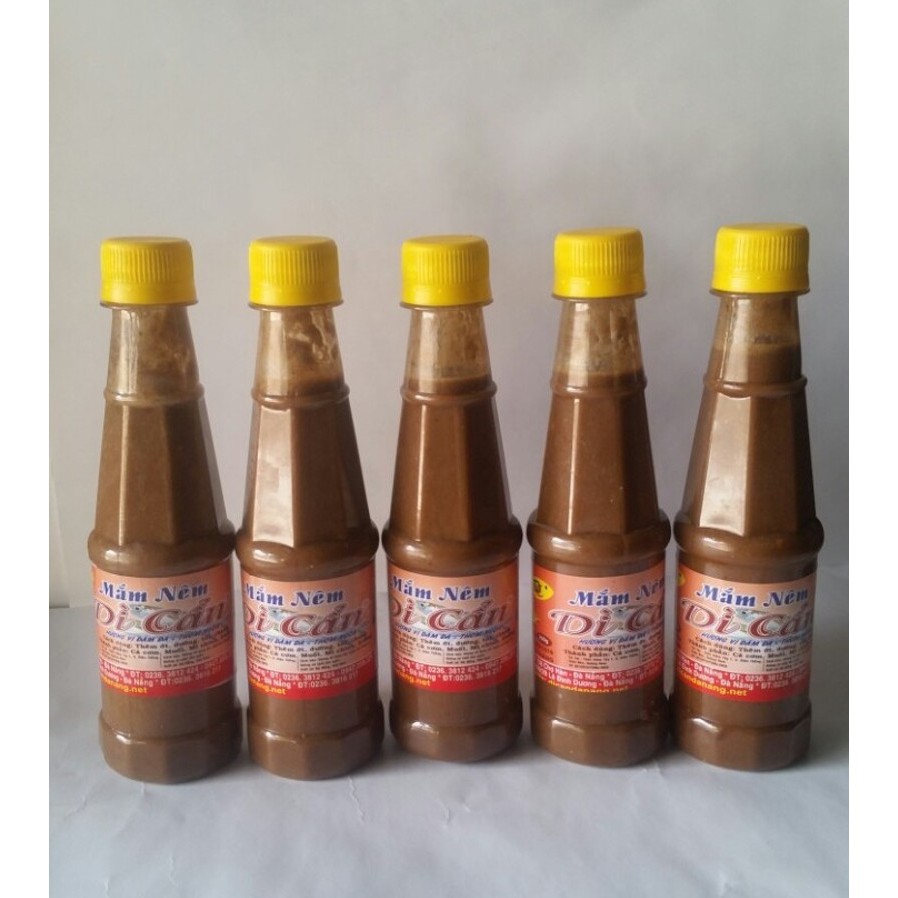 Mắm Nêm Dì Cẩn Đà Nẵng chai 250g