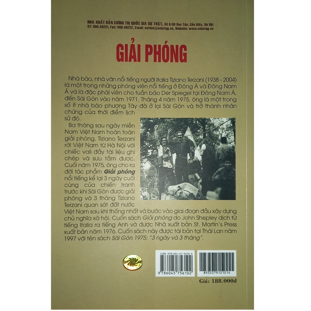 [Sách] Giải Phóng - Nxb Ctqg Sự Thật