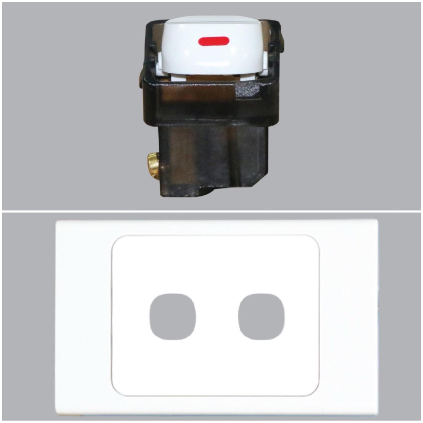 [HCM]combo mặt 2 + 2 công tắc MPE
