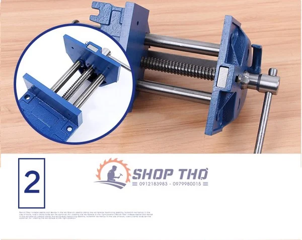 Eto kẹp bàn cỡ 7''- Vise Quick Release