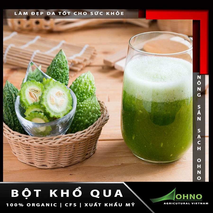 [HCM]BỘT KHỔ QUA RỪNG 100GR NGUYÊN CHẤT- OHNO – SẠCH 100%