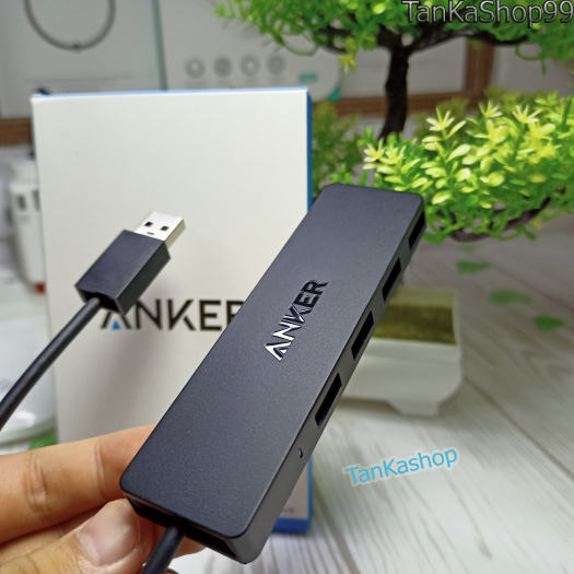 Bộ Chia Cổng USB 3.0 Anker Ultra Slim - 4 Cổng USB - A7516